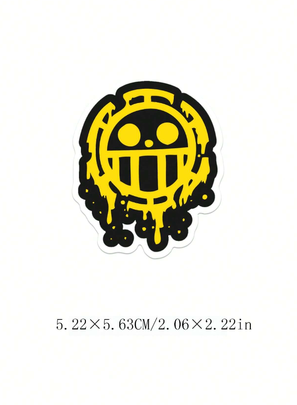 ☠️ Stickers One Piece – Pack de 10 Unidades & Estilo Aventurero