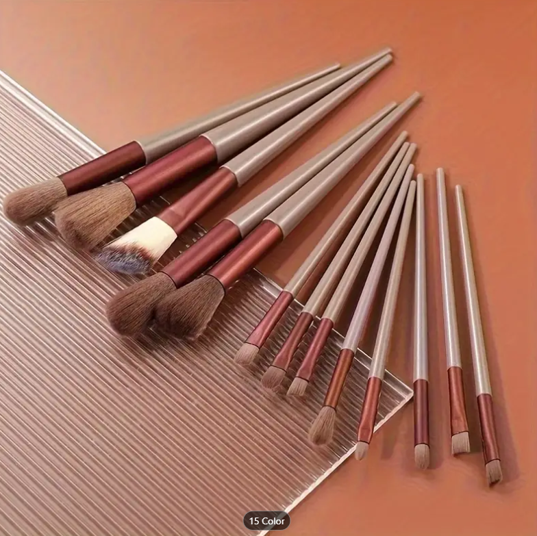 Set de Brochas de Maquillaje - 2 Colores