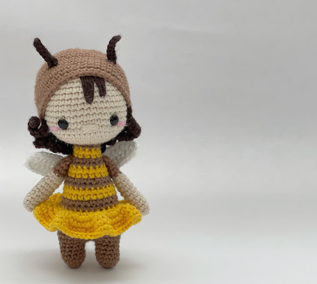Muñeca Abejita Amigurumi – Hecha a mano 🐝