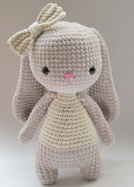 🐰 Conejita Dulzura – Amigurumi de Peluche Suave Hecho a Mano