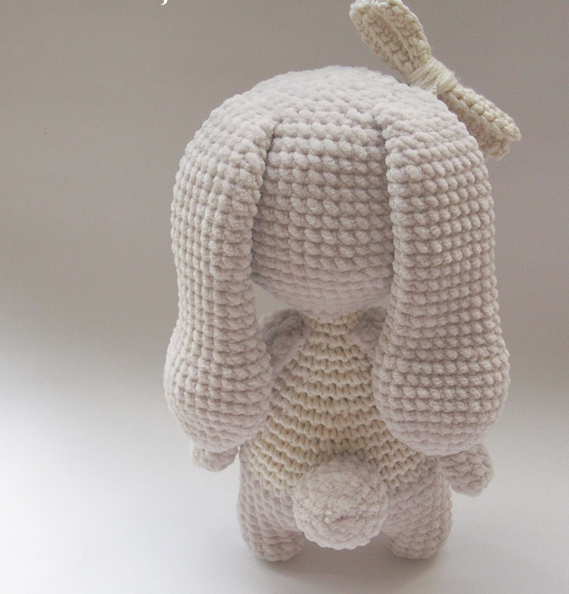 🐰 Conejita Dulzura – Amigurumi de Peluche Suave Hecho a Mano