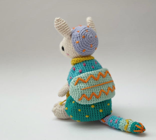 🦘🎒 Canguro Viajero – Amigurumi de Aventura