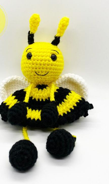 🐝 Abejita Amigurumi – Hecha a Mano