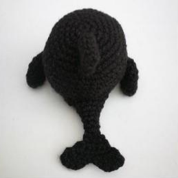 ⚫⚪ Orca Amigurumi – Hecho a Mano