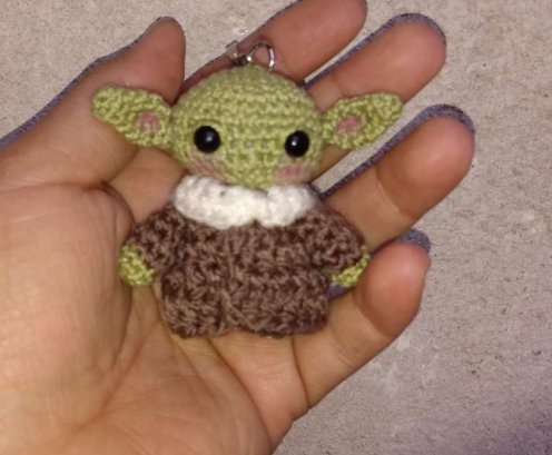 🛸💚 Baby Yoda – Amigurumi Hecho a Mano