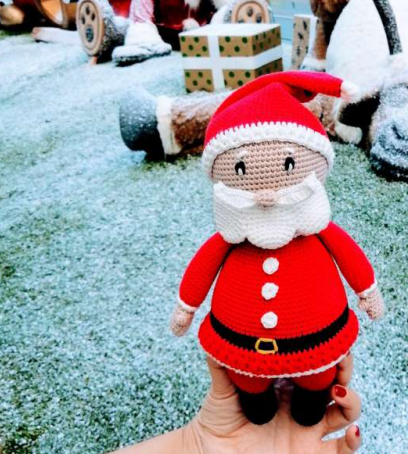 🎅❤️ Papá Noel – Amigurumi Hecho a Mano