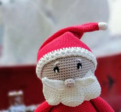 🎅❤️ Papá Noel – Amigurumi Hecho a Mano