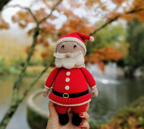🎅❤️ Papá Noel – Amigurumi Hecho a Mano
