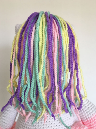 🦄 Unicornio Gigante Arcoíris – Amigurumi Hecho a Mano