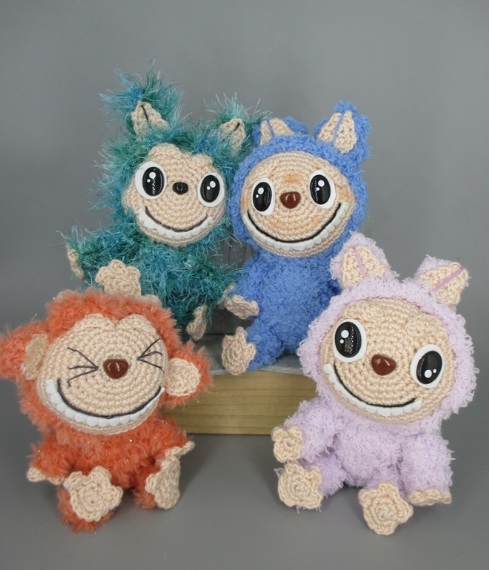 🐾 Amigurumi Labubu – Hecho a Mano