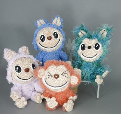 🐾 Amigurumi Labubu – Hecho a Mano
