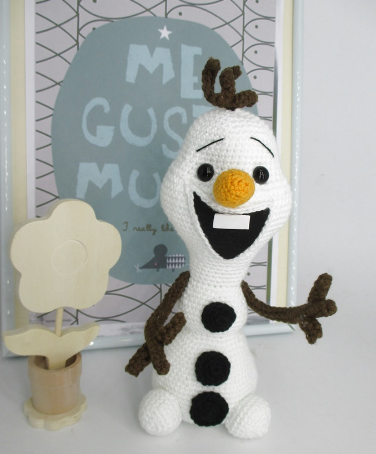 ⛄ Amigurumi Olaf – Hecho a Mano