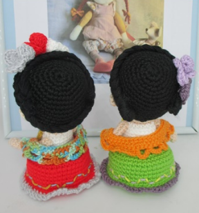 🎨 Amigurumi Frida Kahlo – Hecho a Mano