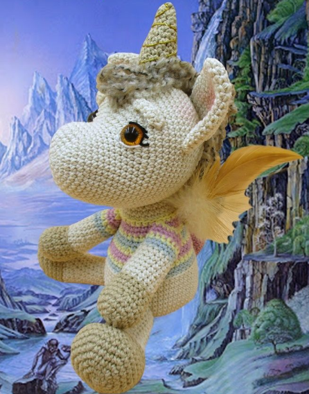 🦄 Unicornio Alado – Amigurumi Hecho a Mano