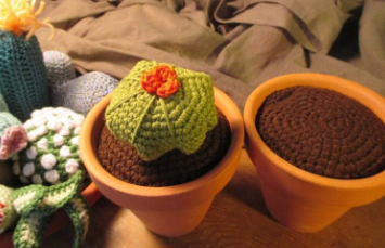 🌵 Cactus en Macetero – Amigurumi Hecho a Mano
