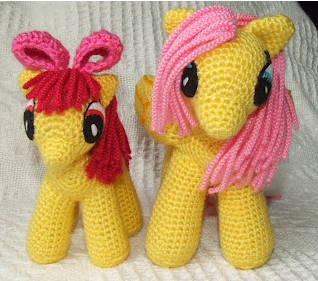 🐴 Ponis Cutie Mark Crusaders – Amigurumi Hecho a Mano