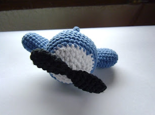 ✈️ Avión Azul – Amigurumi Hecho a Mano