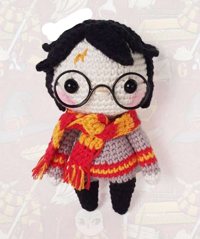 🧙♂️ Harry Potter – Amigurumi Hecho a Mano