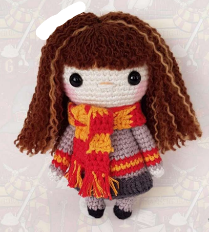 📚 Hermione Granger – Amigurumi Hecho a Mano
