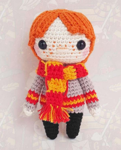 🧙♂️ Ron Weasley – Amigurumi Hecho a Mano