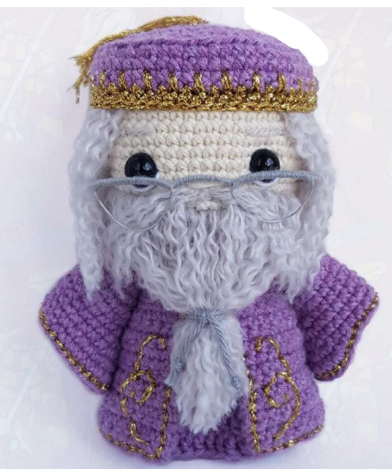 🧙♂️ Dumbledore – Amigurumi Hecho a Mano