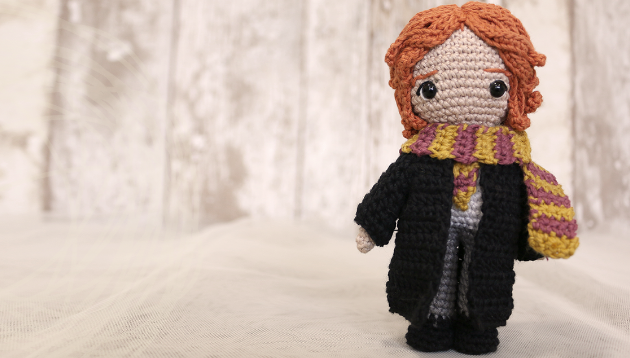 🧙♂️ Amigurumi Ron Weasley – Hecho a Mano
