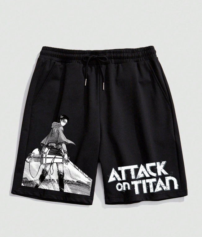 ⚔️ Shorts Deportivos “Attack on Titan”