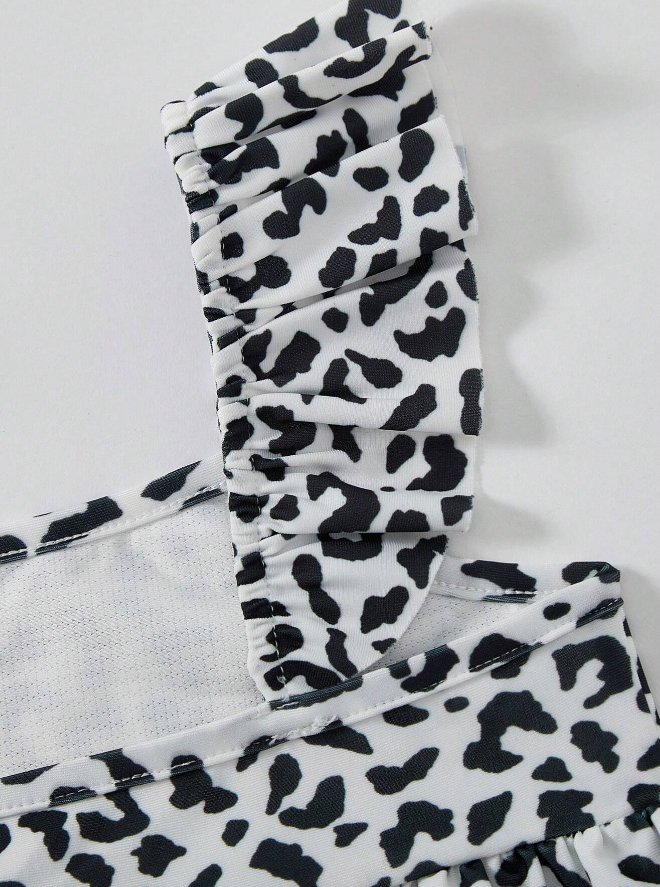 🐆 Bikini Infantil – Estilo Festival Choco-L
