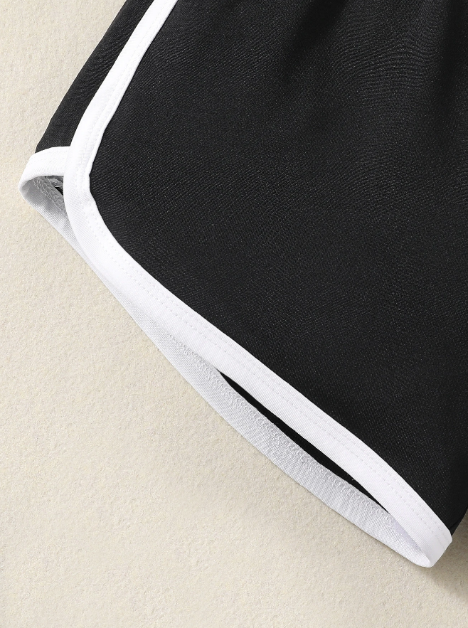 🦋 Shorts Deportivos Infantiles – Mariposa + Unión en Contraste