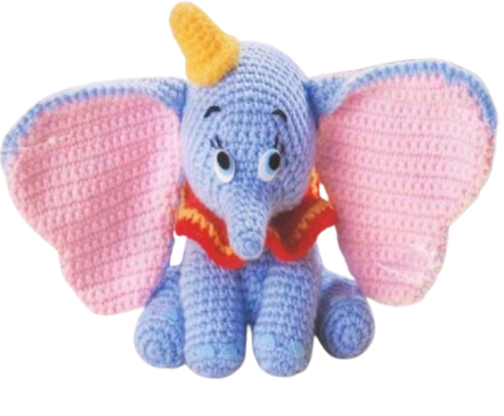 🐘 Dumbo – Amigurumi Hecho a Mano