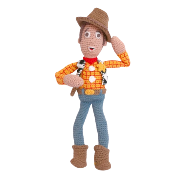 🤠 Amigurumi Woody – Toy Story Hecho a Mano