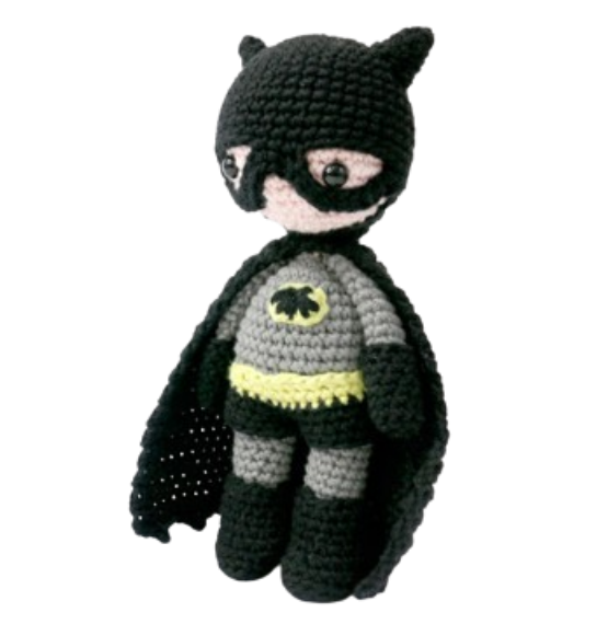 🦇 Amigurumi Batman – Hecho a Mano