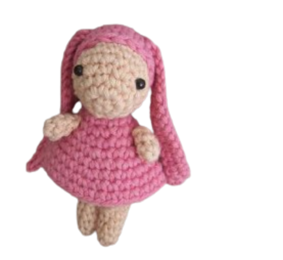🌸 Atashi (Chobits) – Amigurumi Hecho a Mano