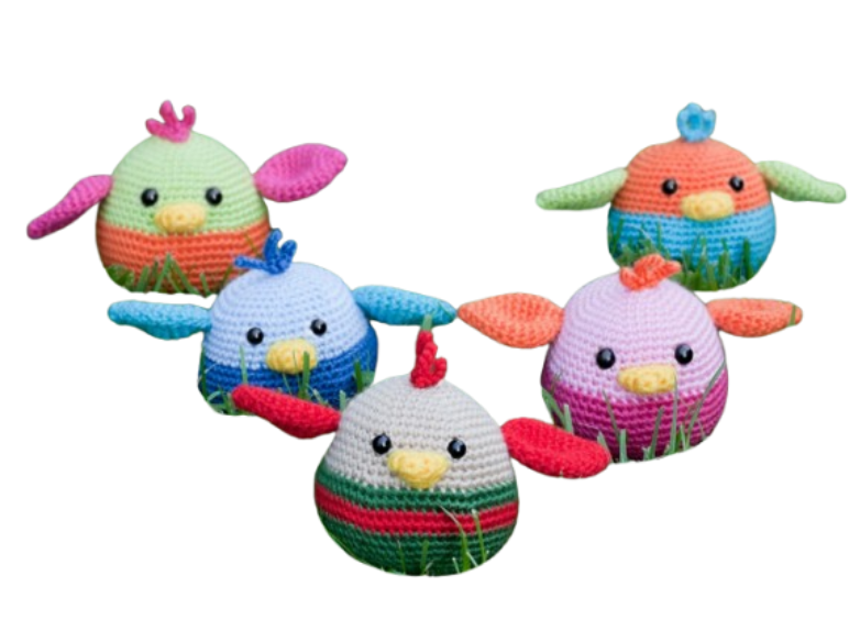🐦 Pajarito de Colores – Amigurumi Hecho a Mano