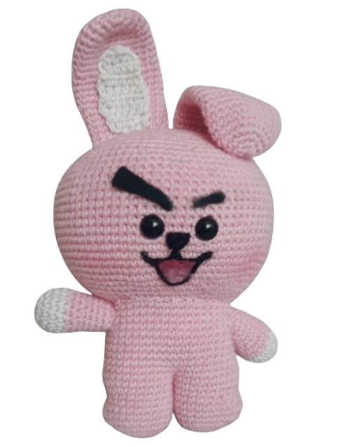 🐰 Bunny Bravo — Patrón Digital Amigurumi