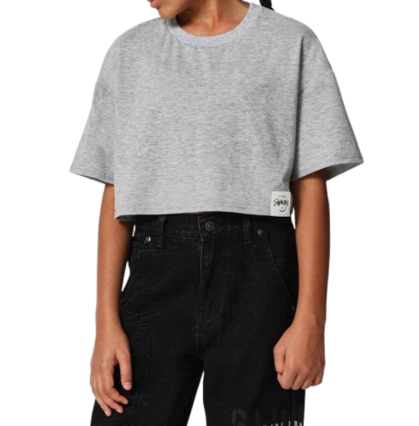 👕 Camiseta Esencial Infantil – Corte Ceñido + Manga de Codo