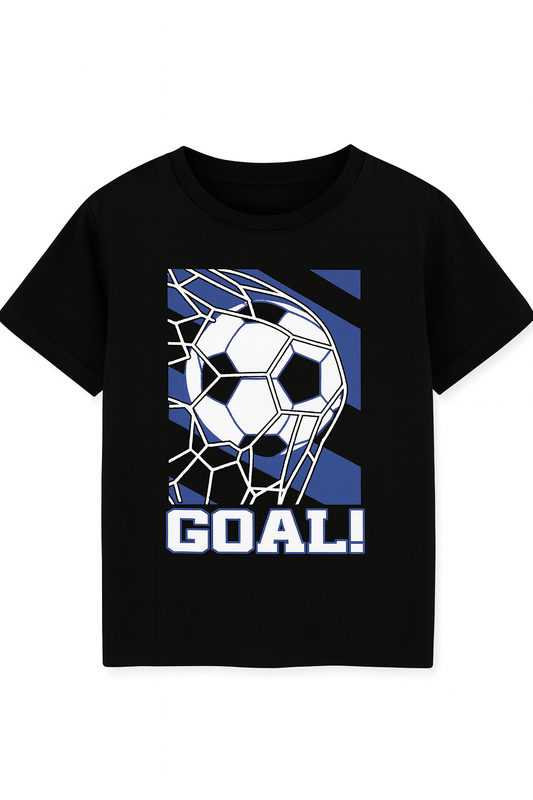 ⚽ Camiseta Infantil – “GOAL!” Estilo Verano