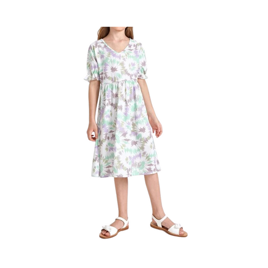 Vestido Bohemio Tie-Dye para Niñas
