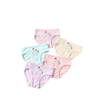 Bragas Infantiles de Algodón con Estampado de Dibujos