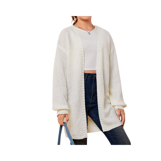 🧶 Chaleco Largo de Punto – Estilo y Comodidad para el Día a Día