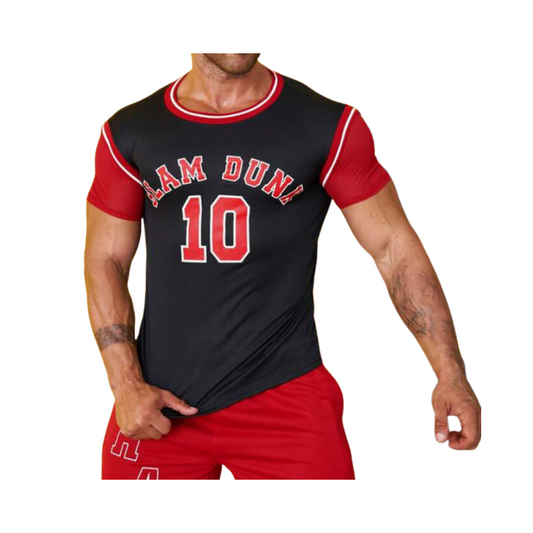 Camiseta Deportiva "Slam Dunk 10" 🏀🔥