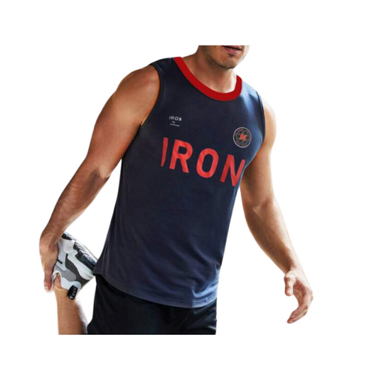 Camiseta Sin Mangas "IRON" para Entrenamiento 💪🔥