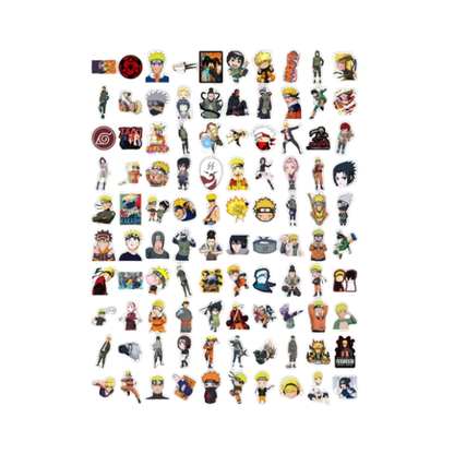 🎌 Stickers Animados – Pack de 10 Unidades & Estilo Decorativo