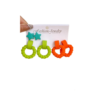 Pendientes de Diseño Divertido