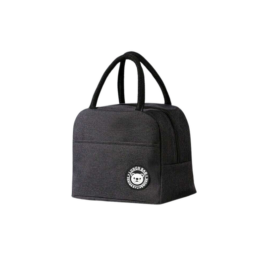 Bolsa Multifuncional Negra con Estilo Minimalista