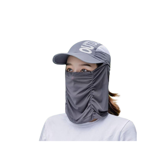 Gorra con Protección Facial
