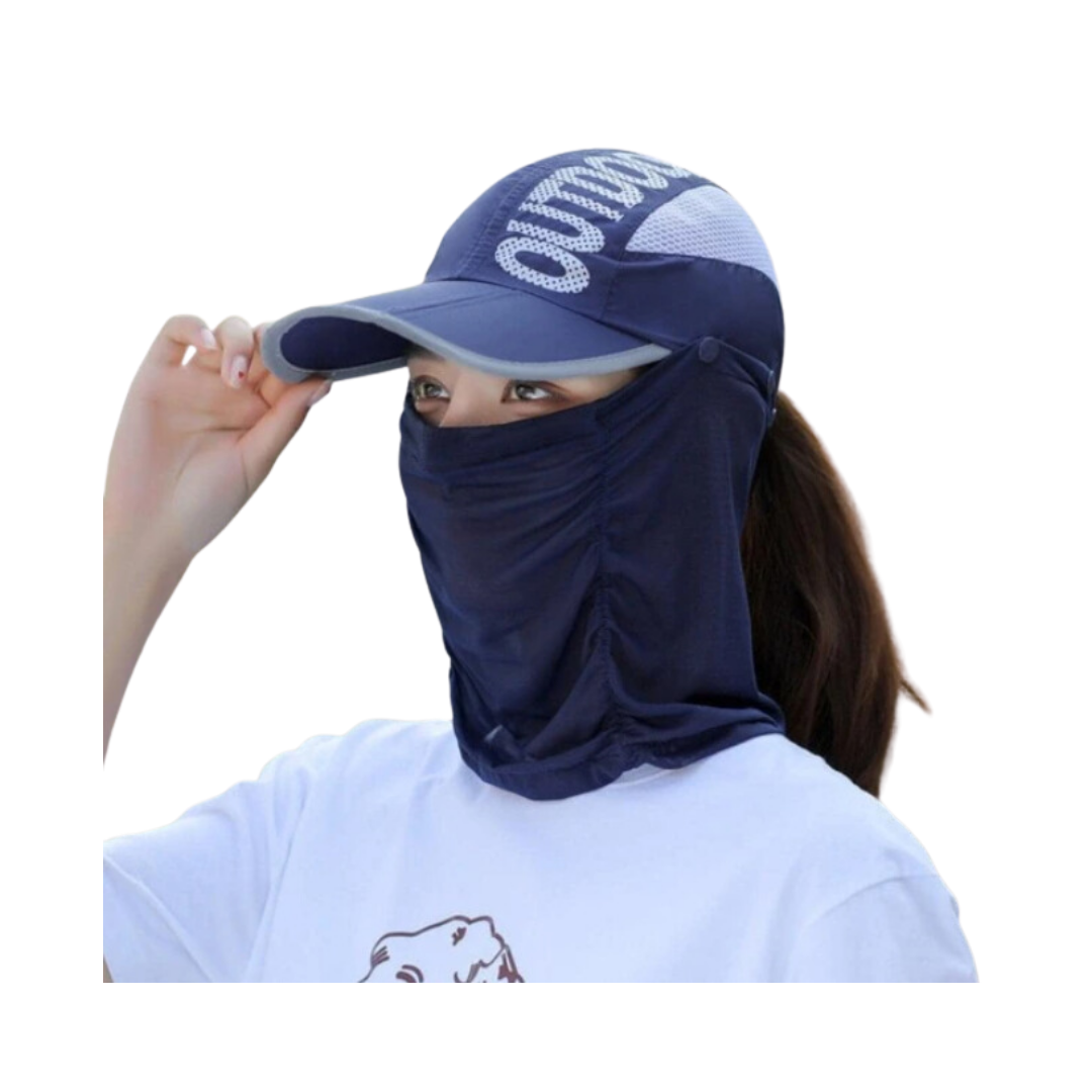 Gorra con Protección Facial