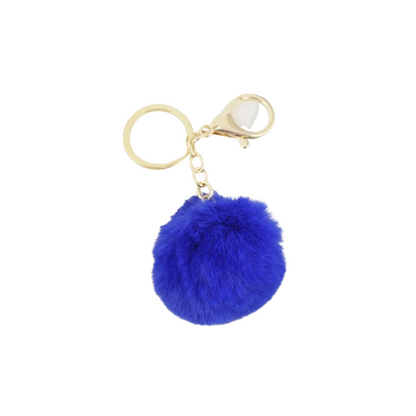 Llavero de Pompón Varios Colores