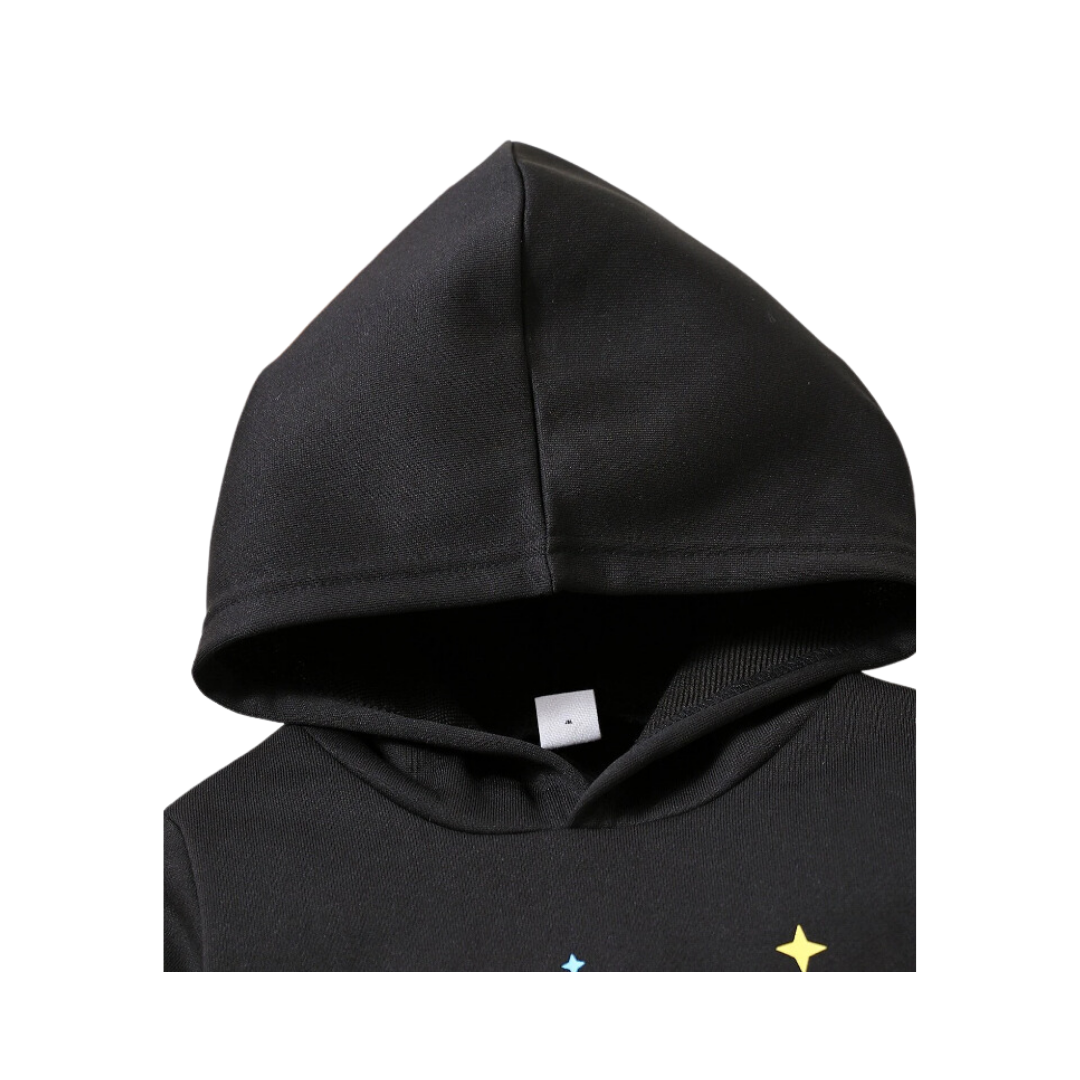 Sudadera Infantil Unicornio - Negro