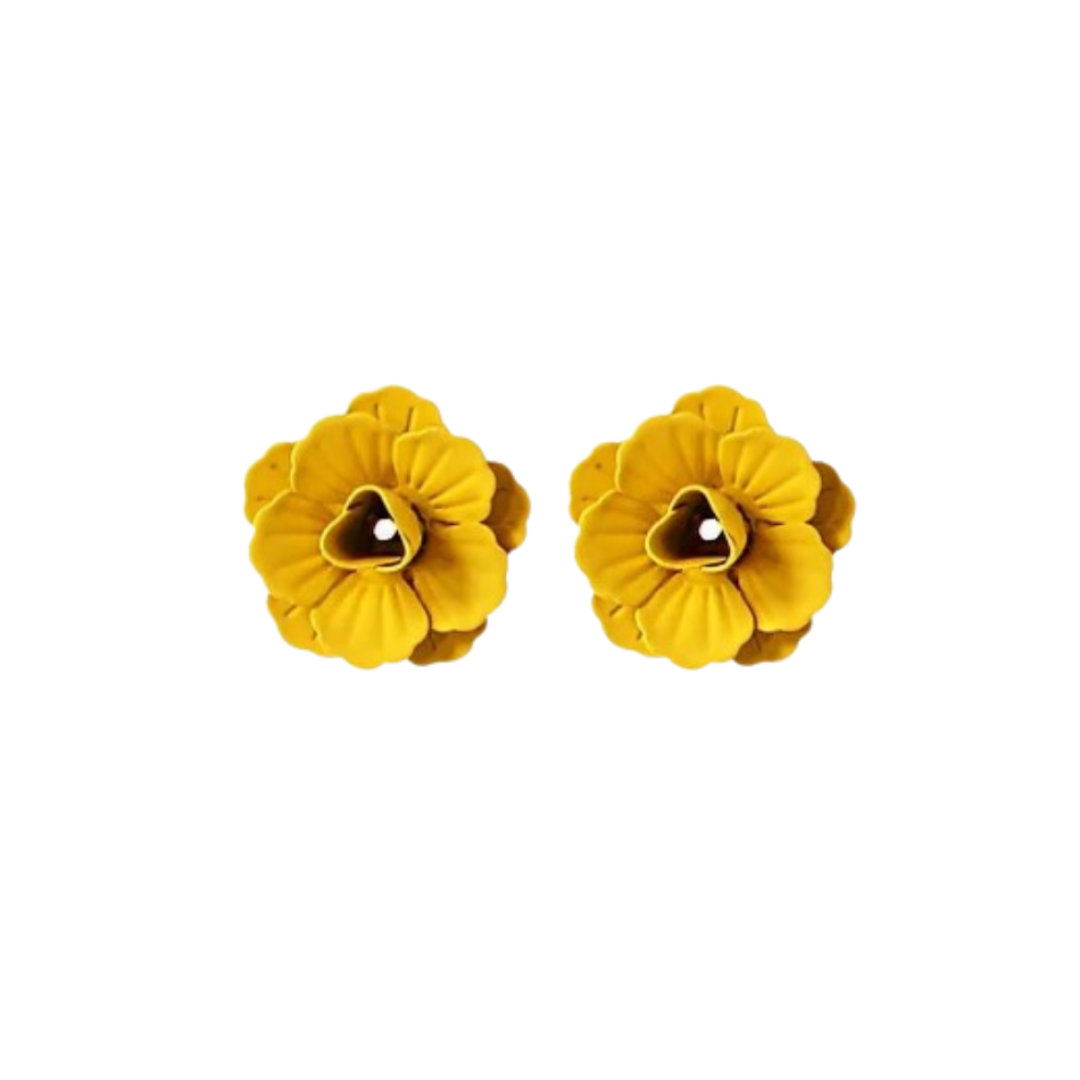🌸 Aros Florales de Hierro – Estilo Dulce y Colorido